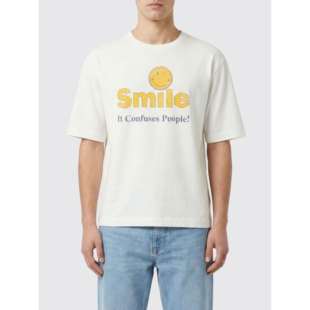 Dsquared2 Men Smile Cotton T-Shirt Dsquared2